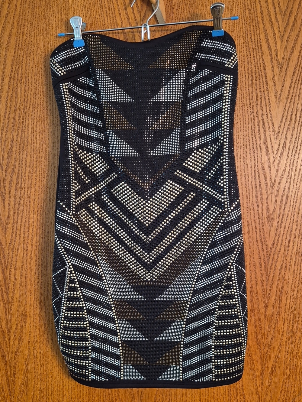 Ruby Rox Strapless Bodycon Mini Dress Sz M